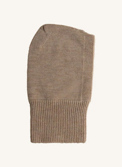Hvid - Eddy Merino wool balaclava | Beige