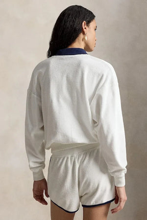 Polo Ralph Lauren kadın pamuklu sweatshirt LT WT COTTON TERRY-KNT-POLO