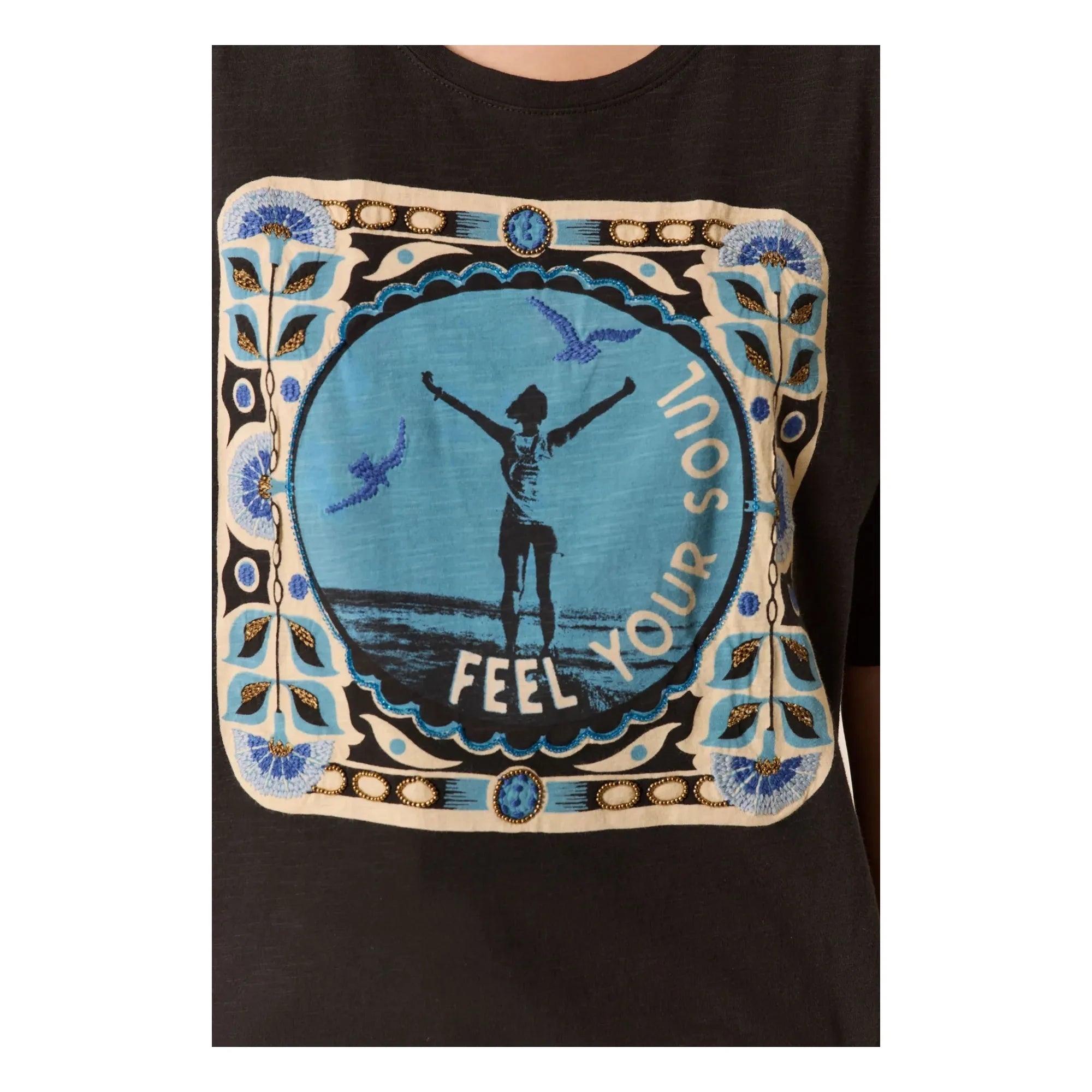 Leon & Harper - Soul T-Shirt Organic Cotton | Black