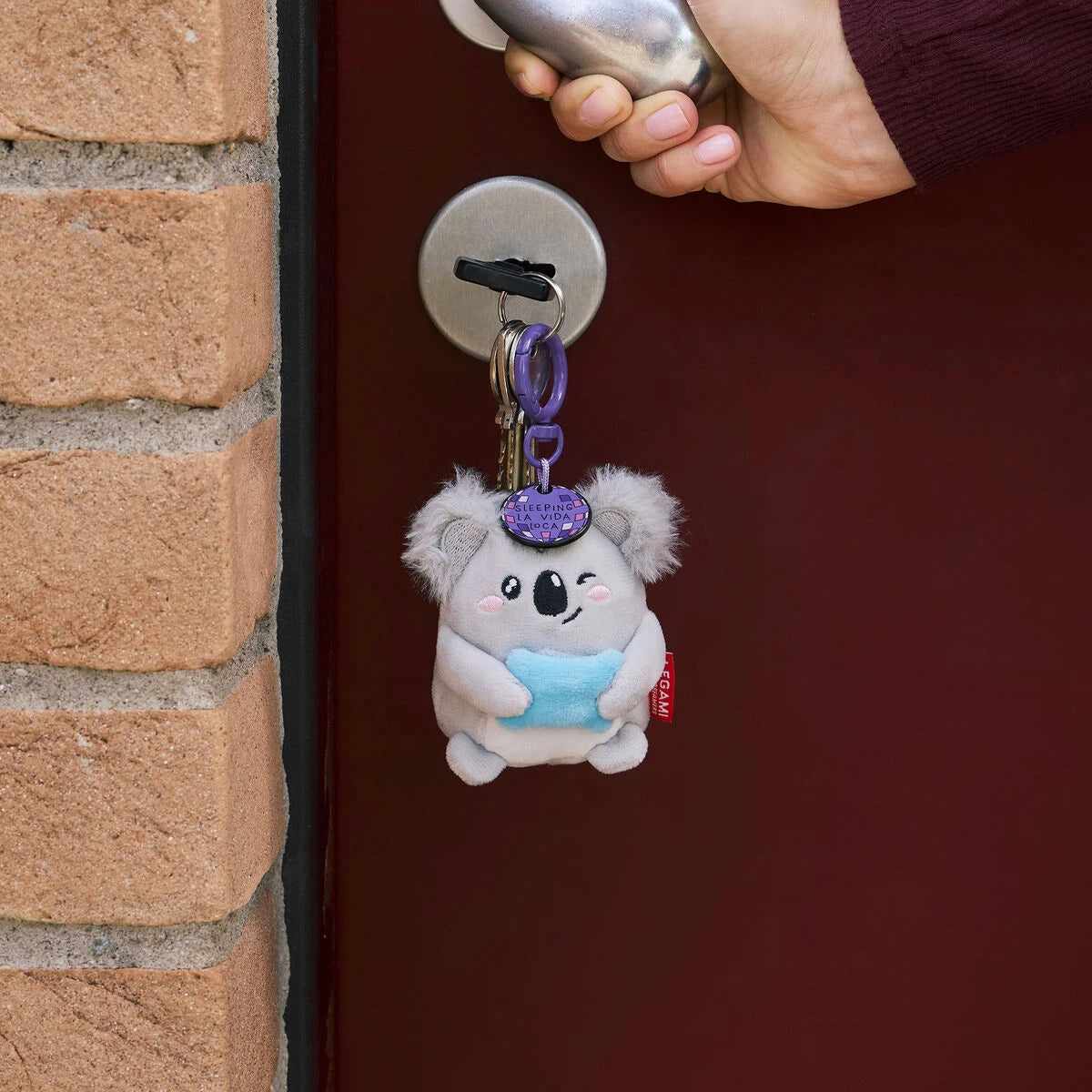 Legami - Koala Plush Toy Key Ring - Tiny Super Soft!