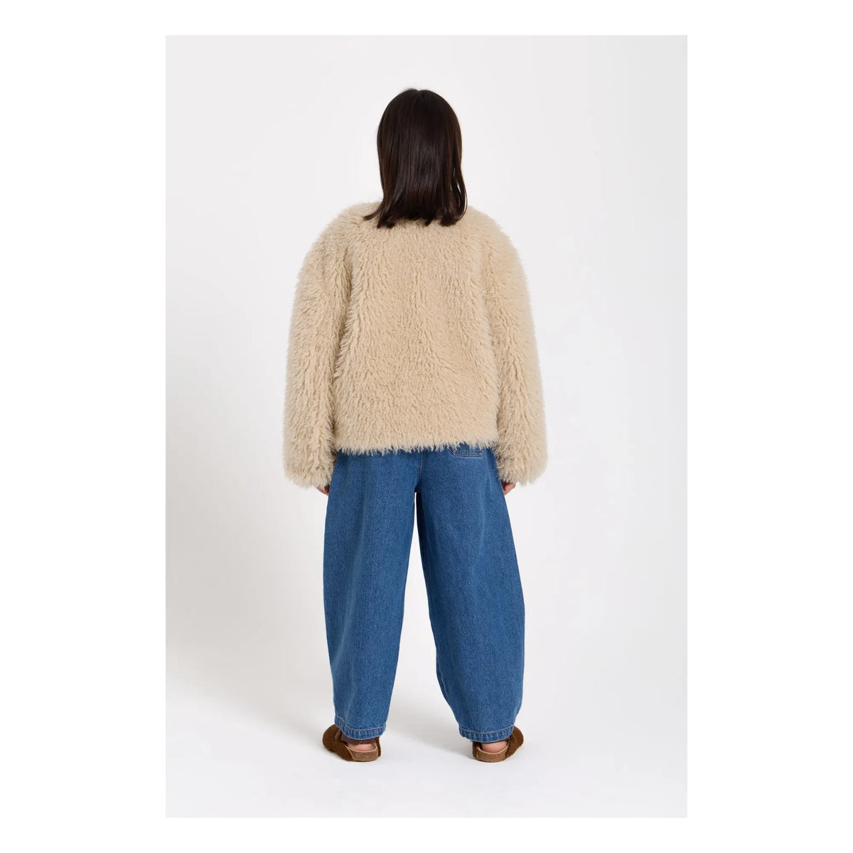 Hundred Pieces - Lucky Fur Jacket | Beige
