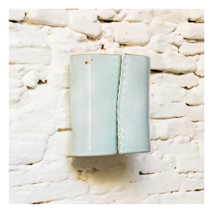 Honoré - Ines Ceramic Wall Sconce | Light Blue