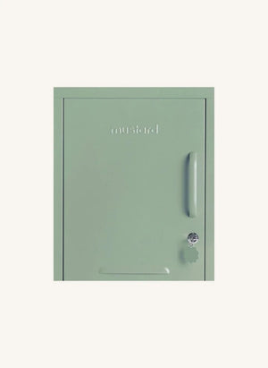 Mustard Made - Short Metal Nightstand | Sage