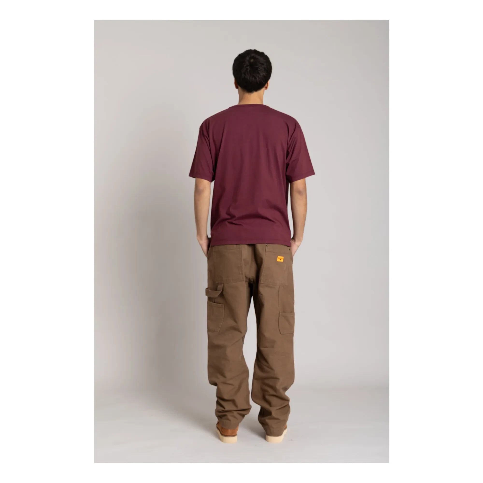 Smallable Man - Solal organic cotton T-shirt | Aubergine