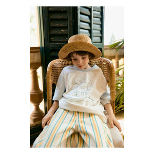 Tinycottons - Fleur Cotton Organic T-Shirt | White