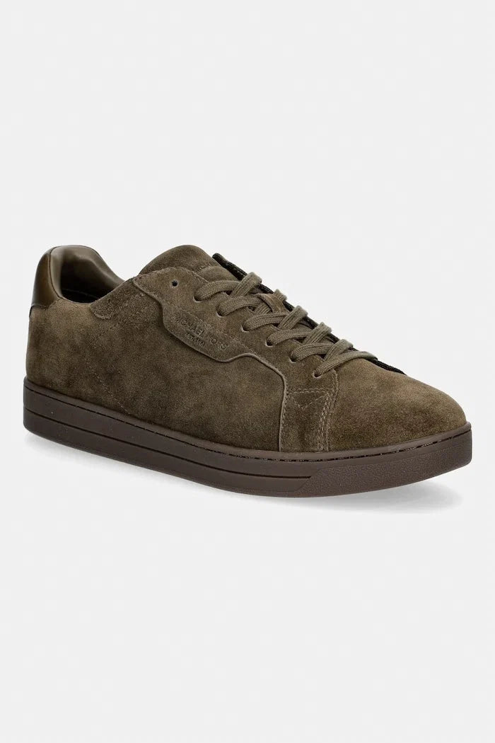 Michael Kors Keating Lace Up Erkek Süet Sneaker
