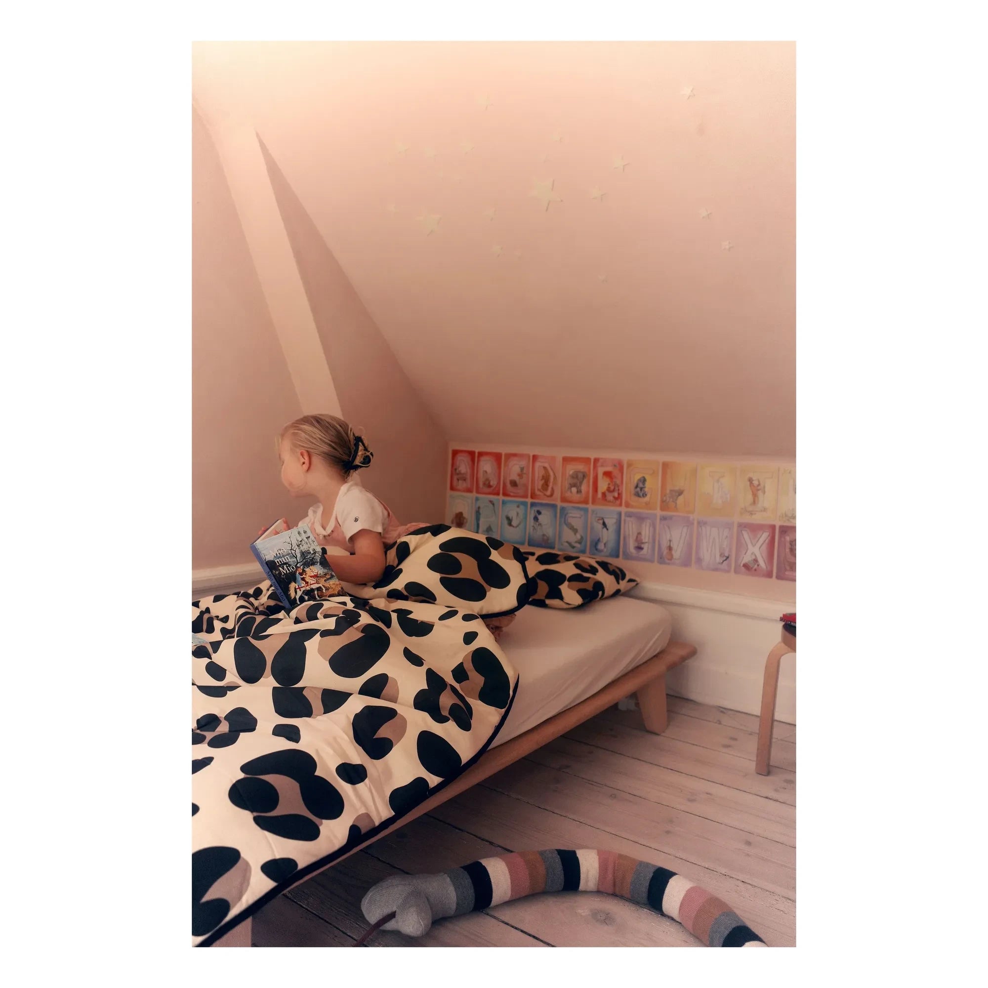 Charlie Crane - Comforter and Pillow Doli - Tajine Banana x Charlie Crane | Leopard