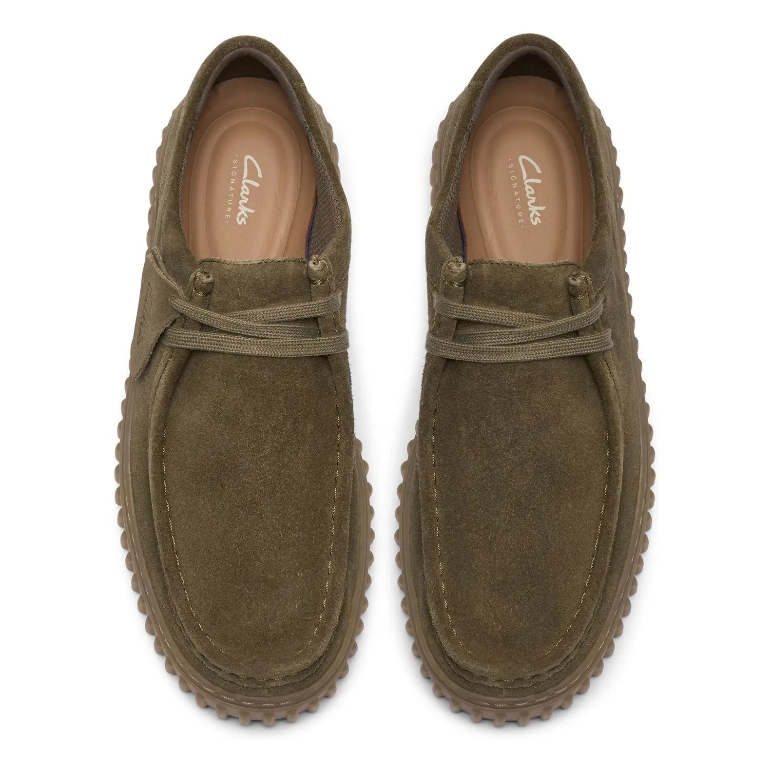 Clarks - Torhill Lo Shoes | Dark Green