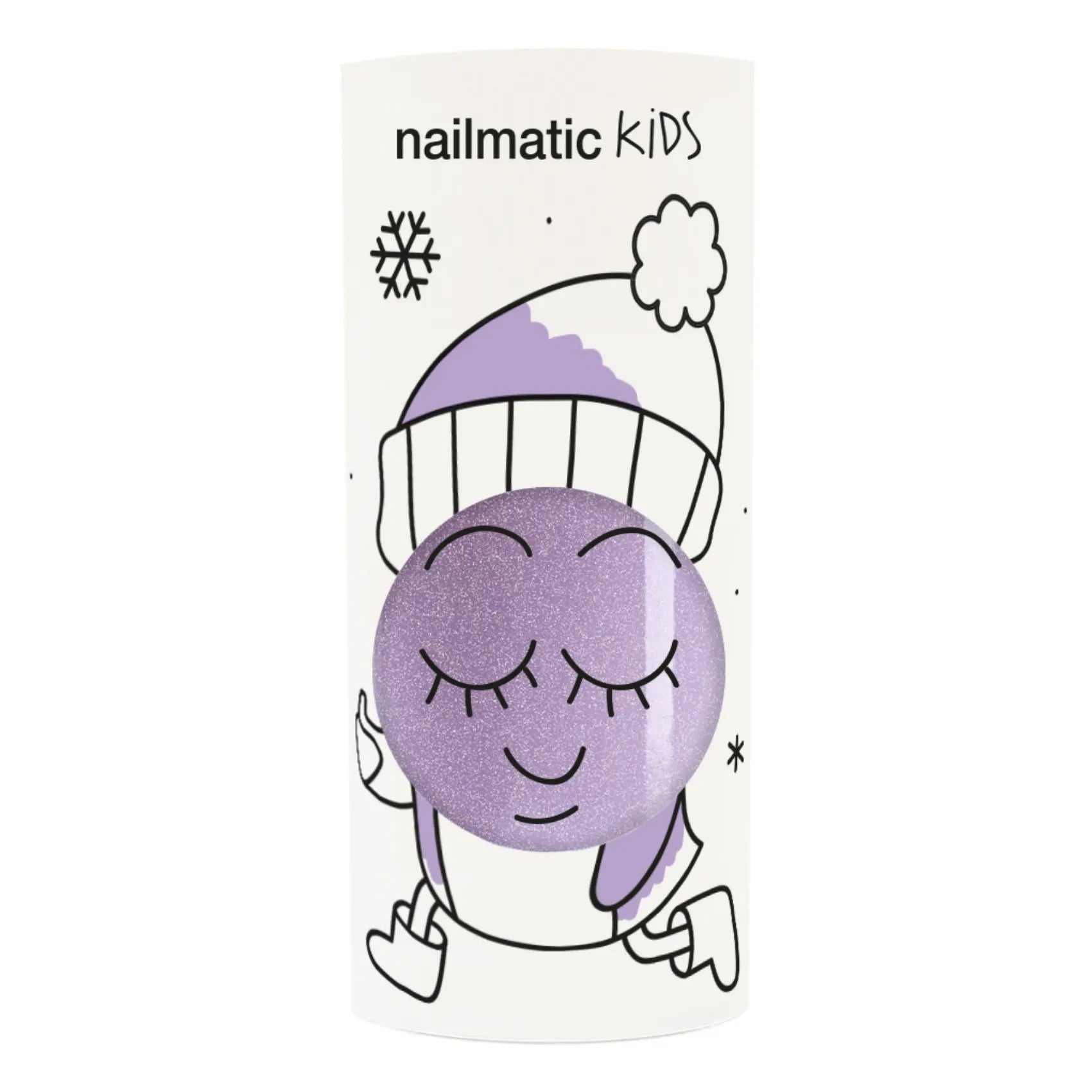 Nailmatic Kids - Piglou Nail Polish - 8 ml | Purple