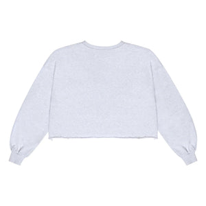 the new society - Zoé Short Sweater | Burgundy Gray