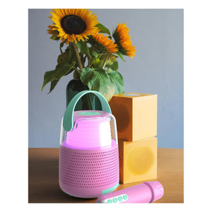 MOB - KS-80 Speaker and Karaoke System | Pink