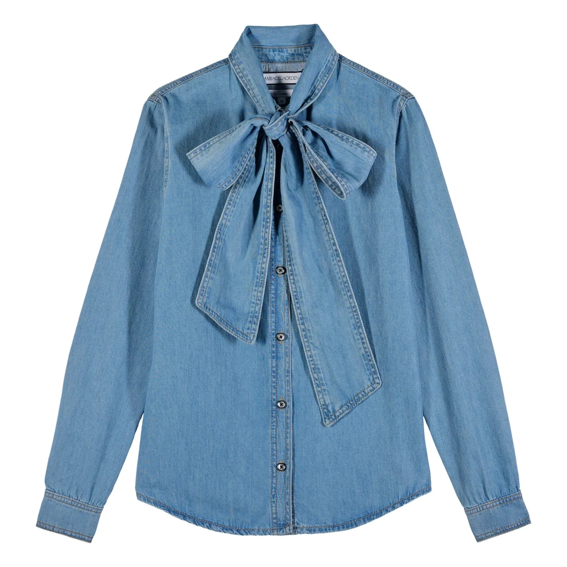 Maria de la Orden - Fairy Denim Bluz | Açık Mavi