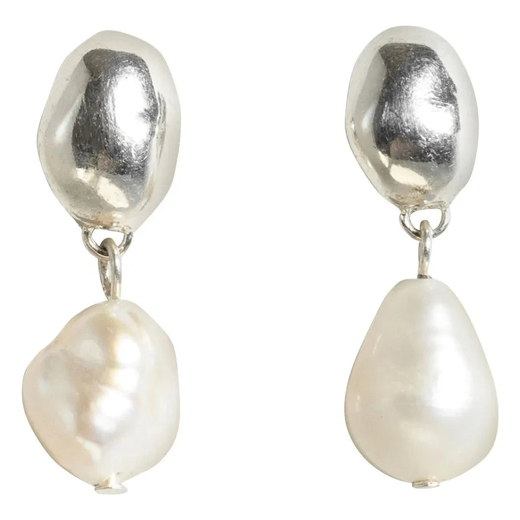 Louise Damas - La Perle Earrings | Gold