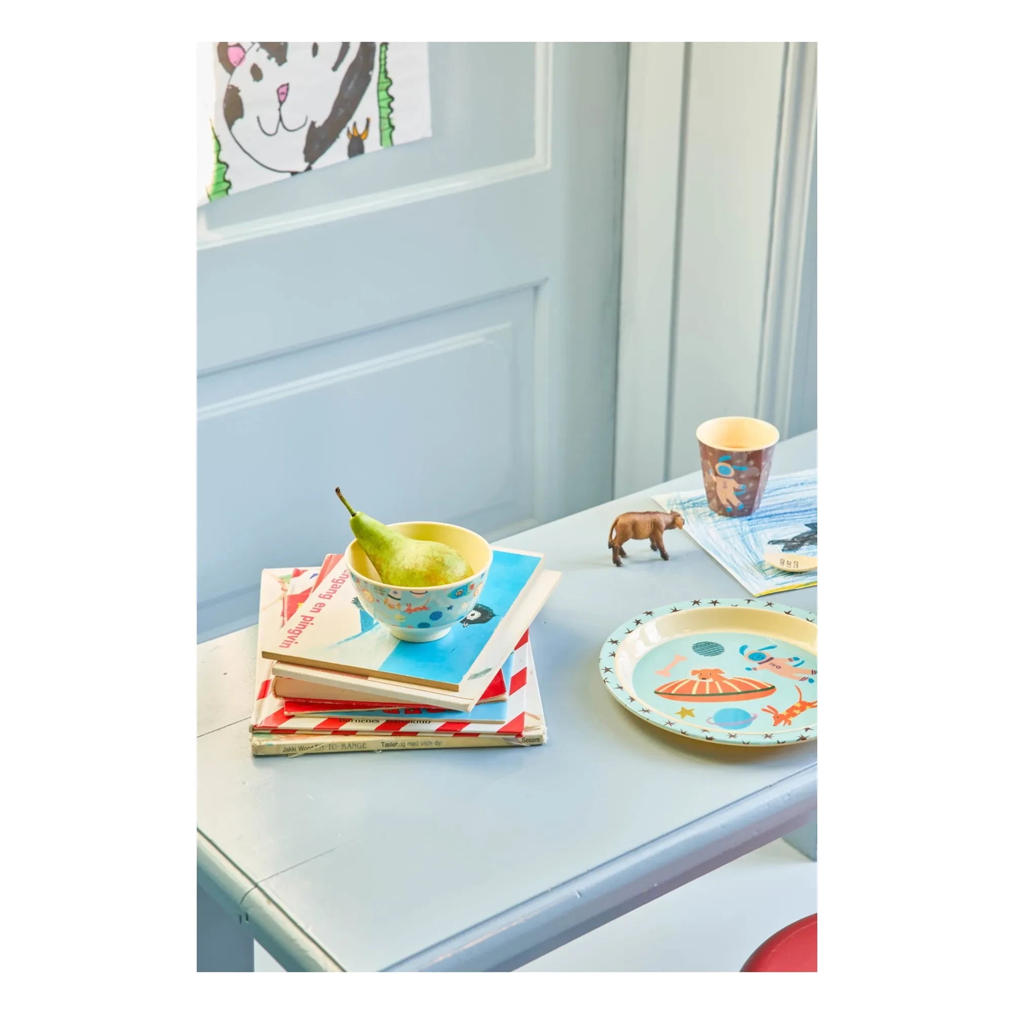 Rice - Space Dogs melamine tobacco | Mavi
