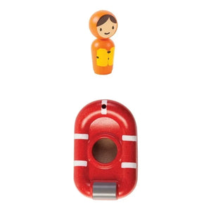 Plan Toys - Toy Floating Lifeboat