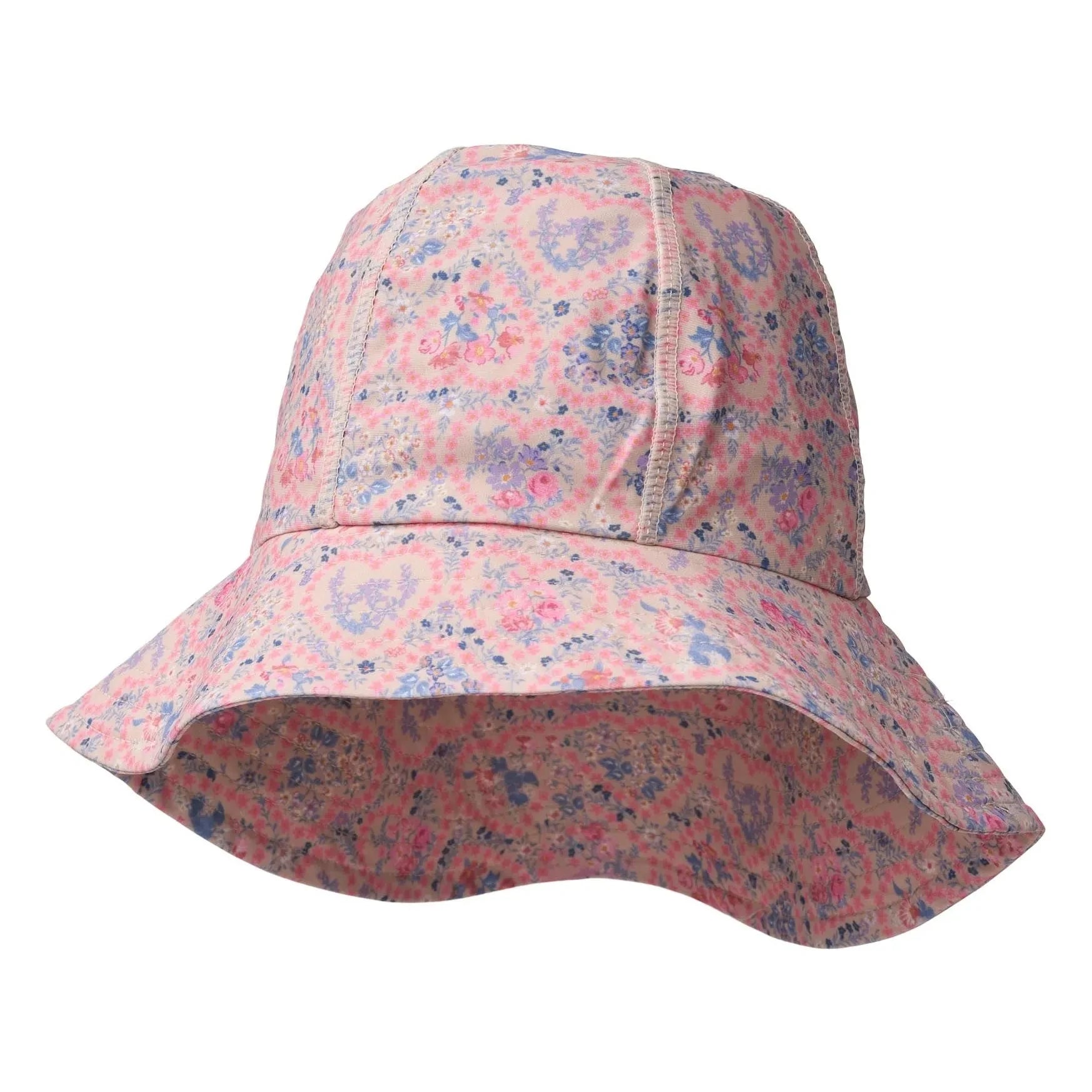 Wheat - Bora Fleuri UV Protection Hat Recycled Fibers | Pale Pink