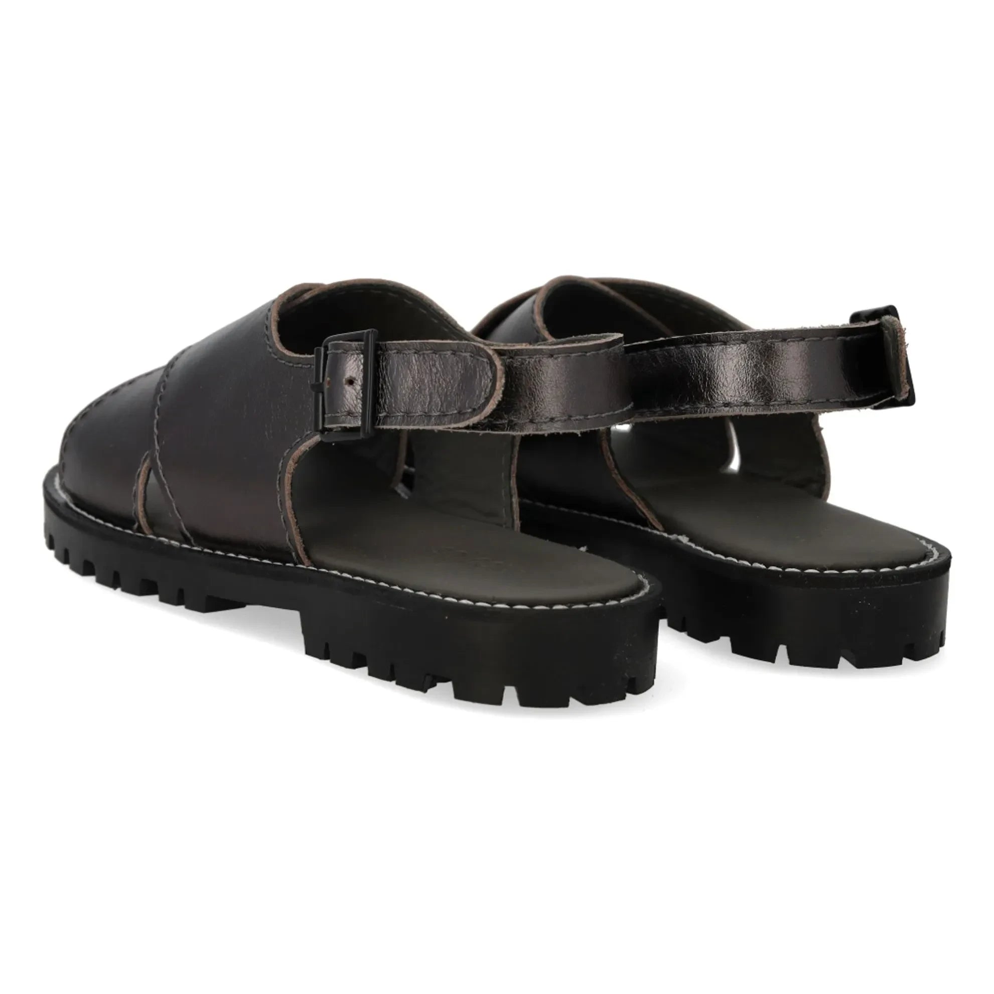Angulus - Cross-strap sandals | Black