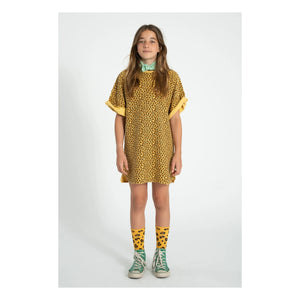 Piupiuchick - Leopard Socks | Mustard