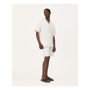Noyoco - Orleans Linen Shirt | Light Gray