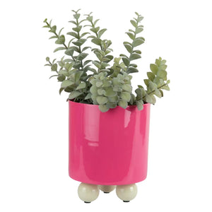 Present Time - Double Funky Planter | Pink