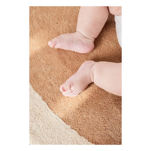 Bleuu-studio - Round Sheep Rug | Brown
