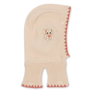 Konges Sløjd - Collette Kedi Yün Balaklava | Soluk Pembe