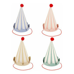 Meri Meri - Animal Friends Birthday Hats - 8-piece Set