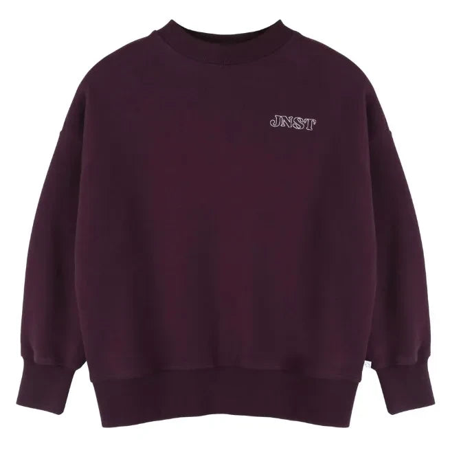 Jenest - JNST organik pamuk sweatshirt | Bordo
