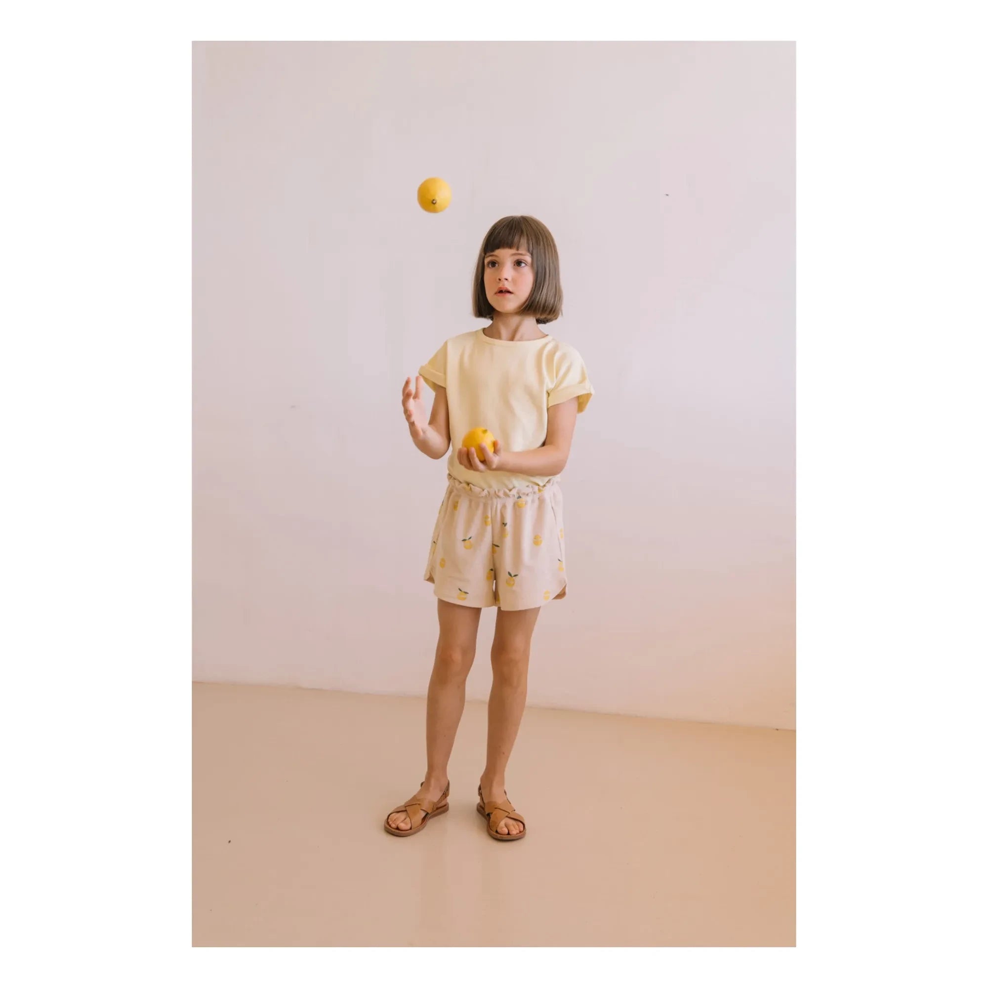 Studio Bohème - Georgy Short Organic Cotton Towel Fabric | Sand Color
