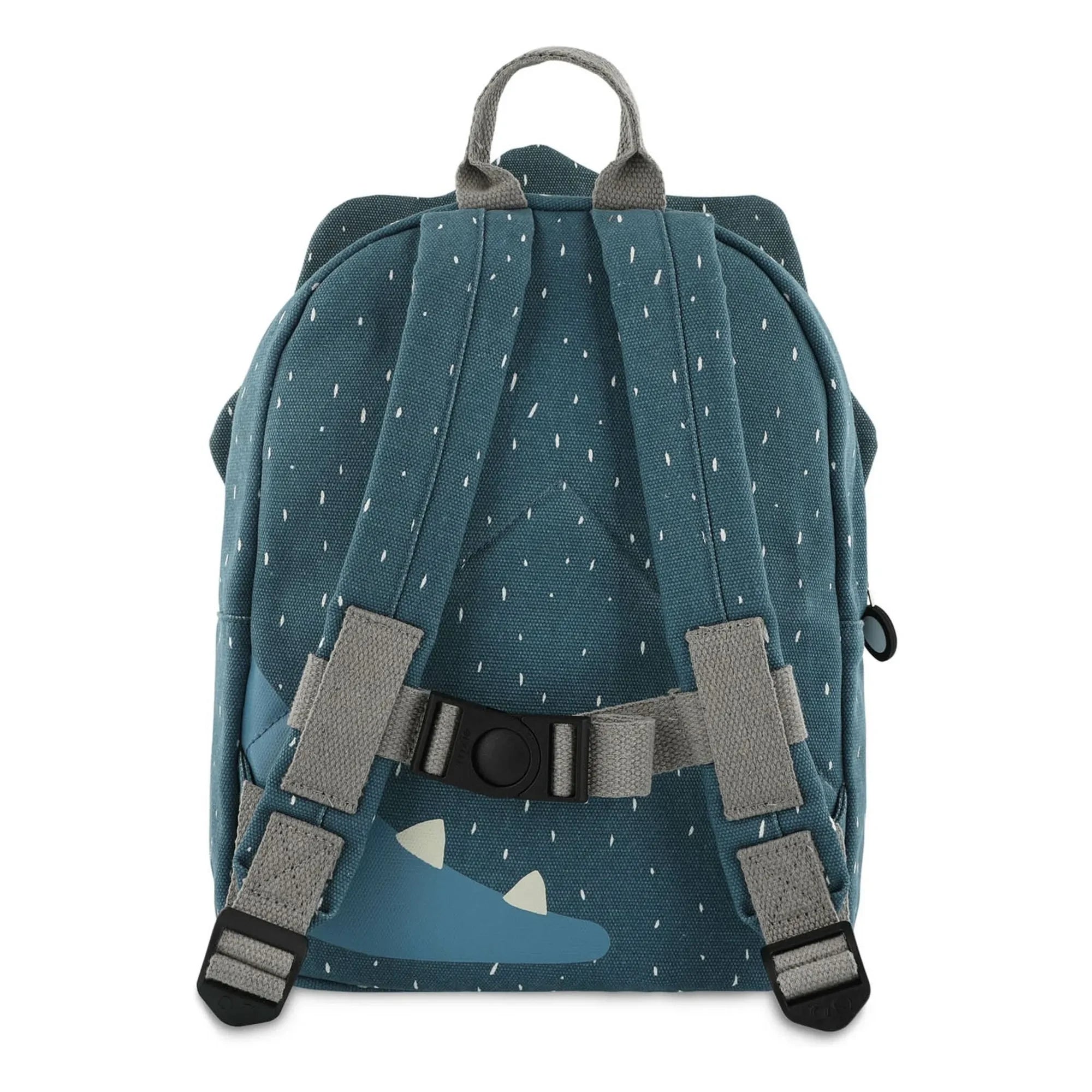Trixie - Mr. Triceratops Backpack | Gray Blue