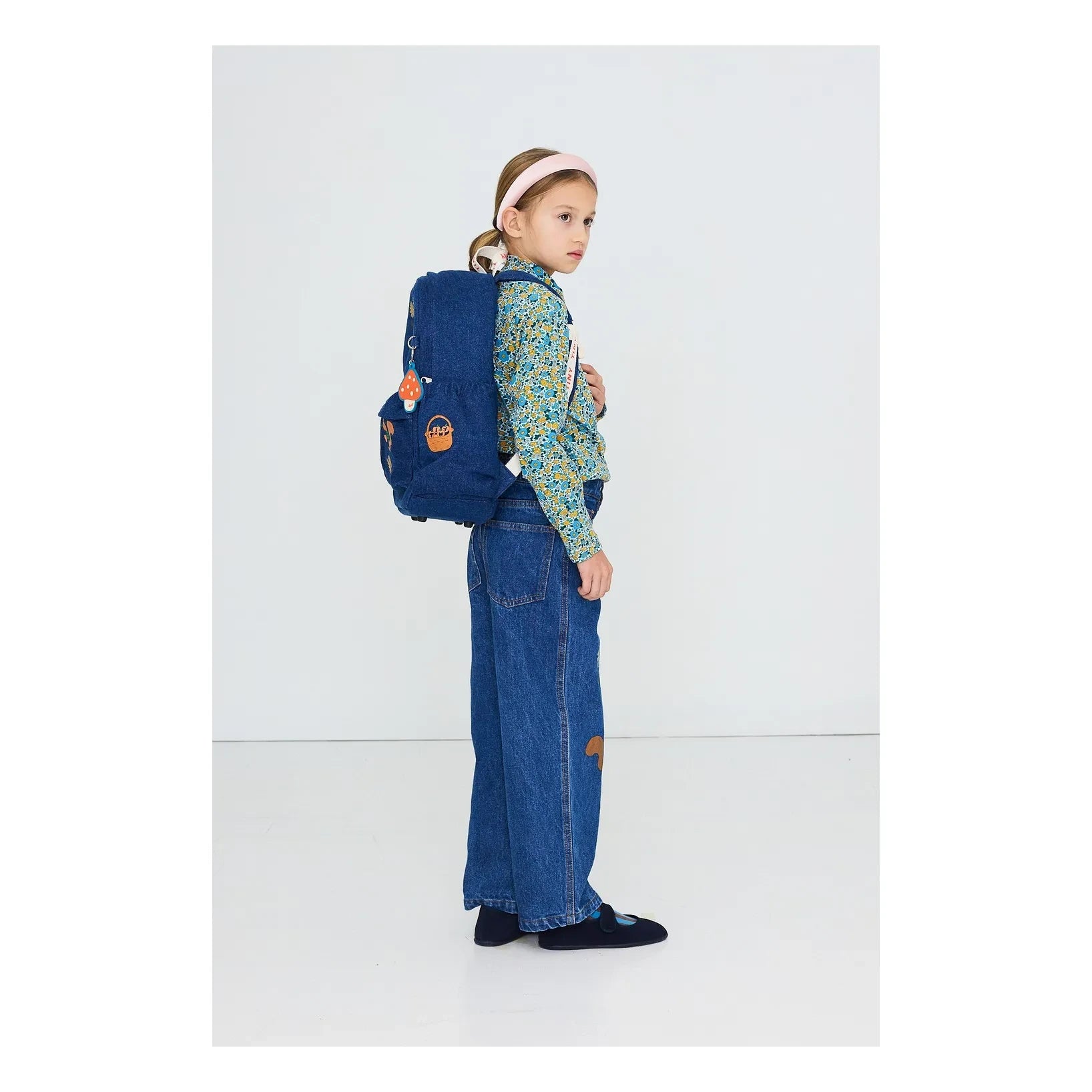 Tinycottons - Blue Denim Backpack