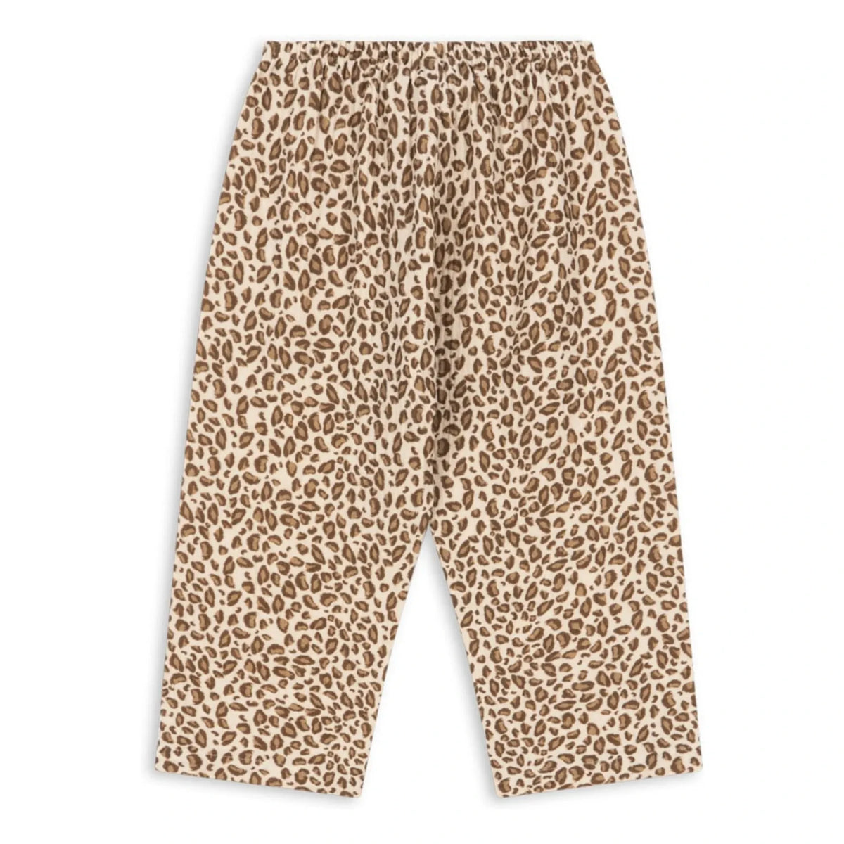 Konges Sløjd - Coco Leopard Organic Cotton Pants | Brown