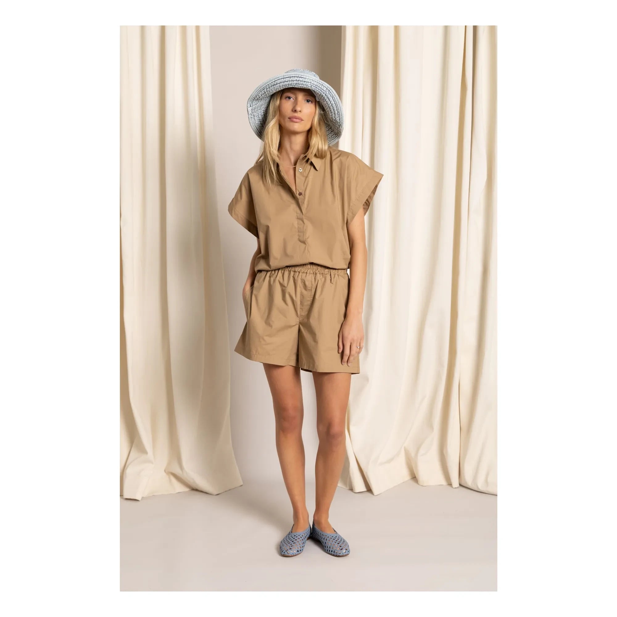 Smallable Woman - Sora shorts | Iced brown
