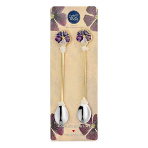 Doing Goods - Valery Violet Spoon Set - Set of 2 | Purple