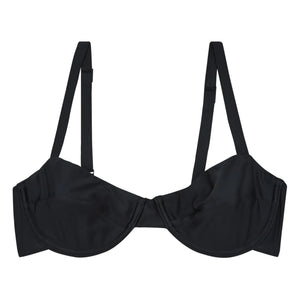 Matteau - Strapless Bikini Top | Black