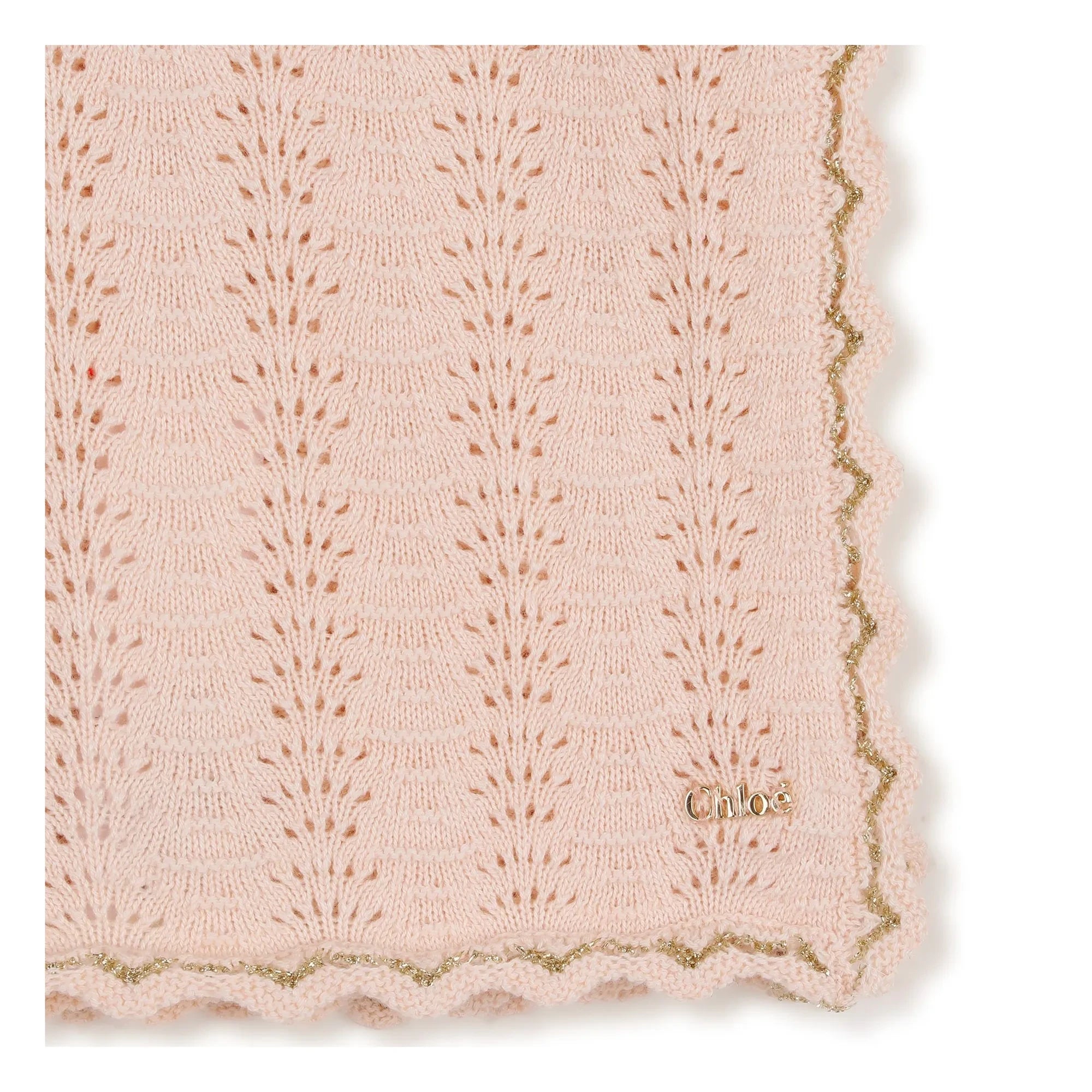 Chloé - Organic Cotton Blanket | Dusty Pink