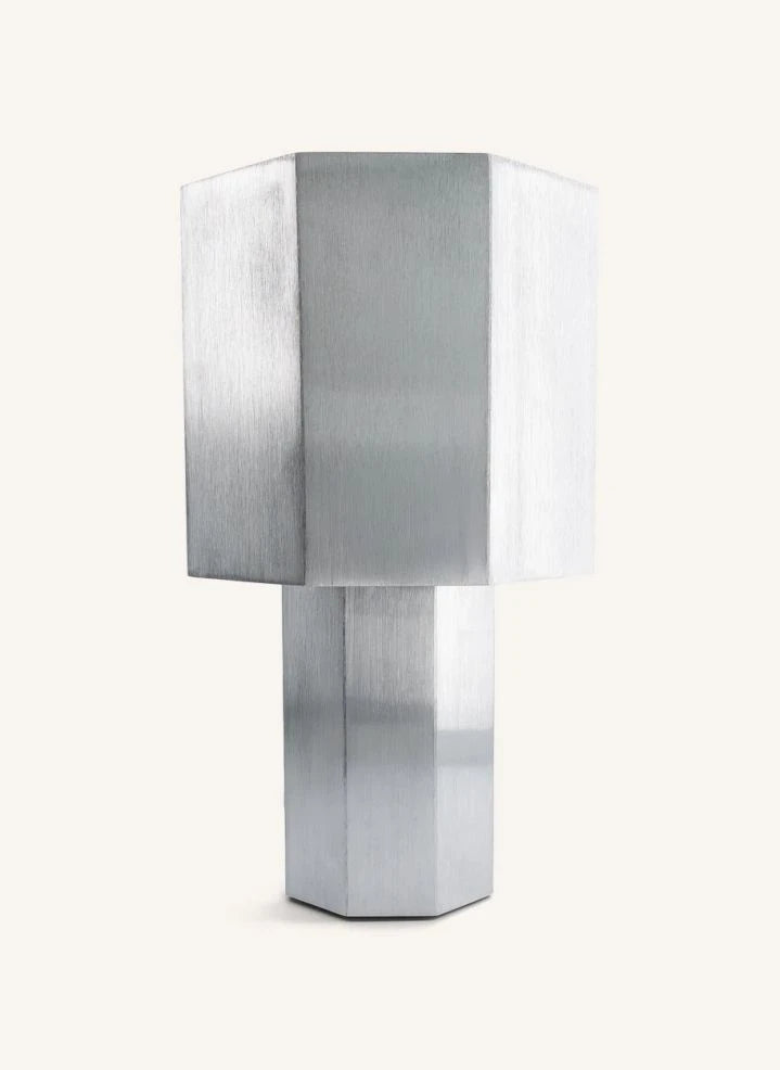 The Socialite Family - Pompon Table Lamp | Silver