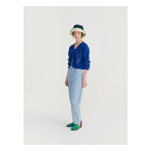 Bobo Choses - Organic Cotton Pear Trousers | Light Blue