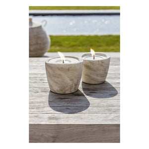 Mon Dada - Outdoor Candle Neutral Scent | White/Ecru