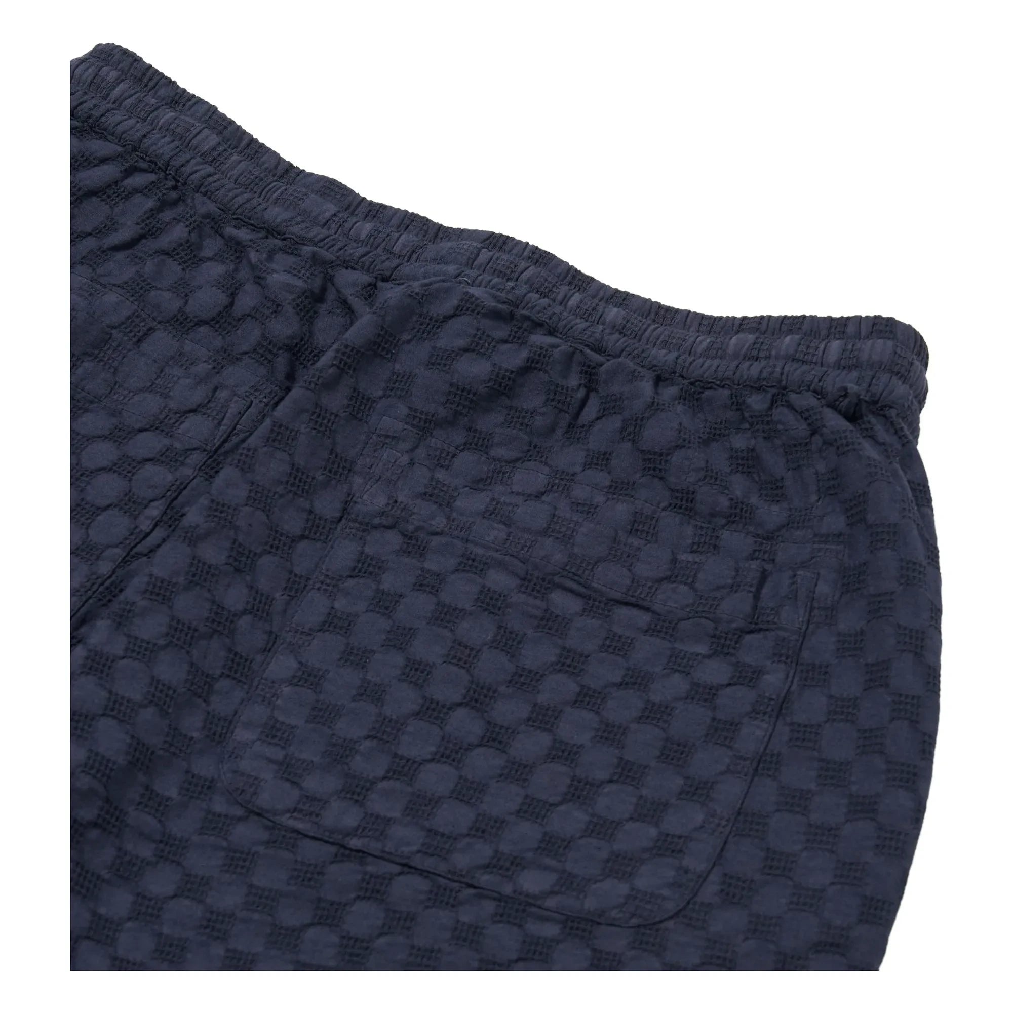 Universal Works - Short Dot Waffle | Dark Blue