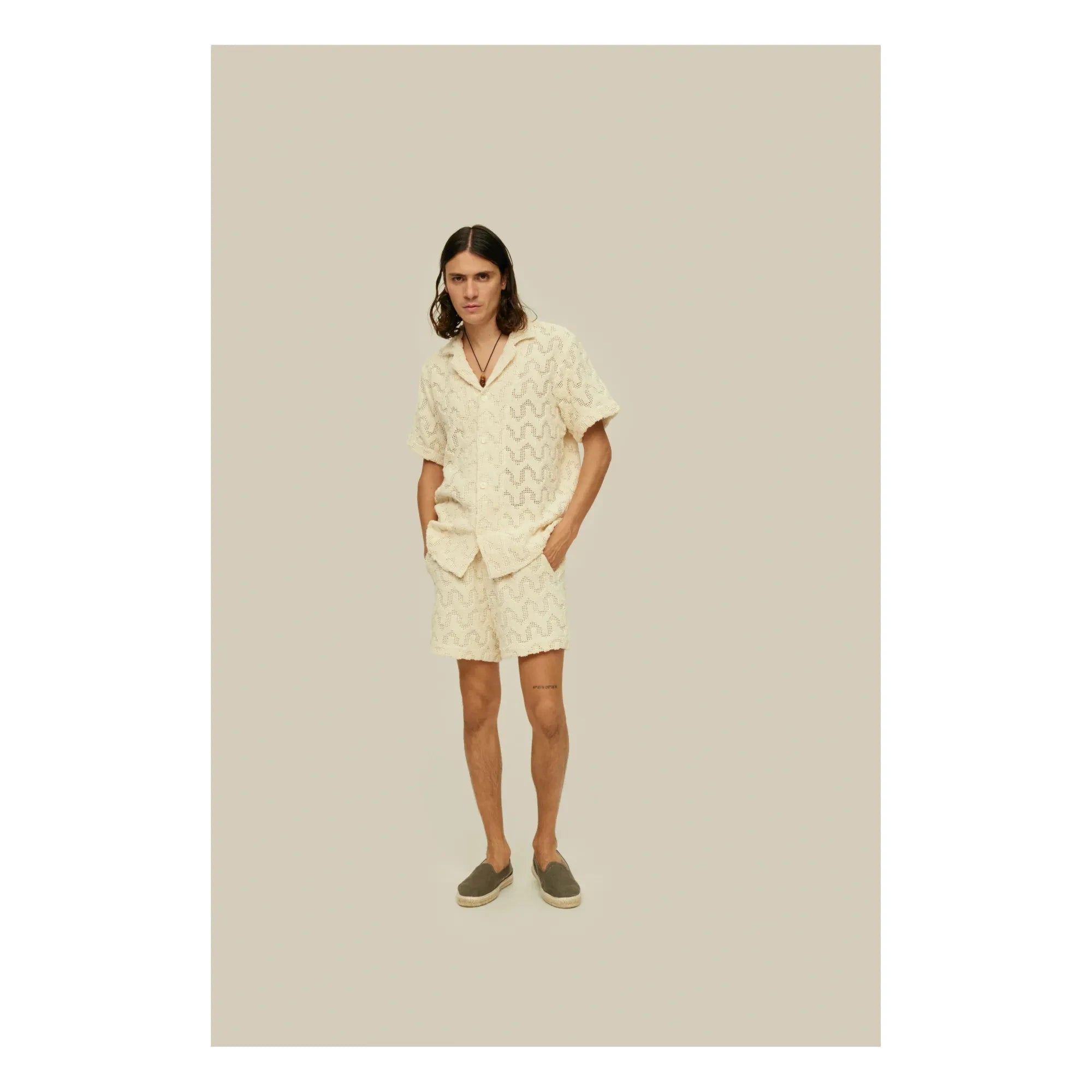 OAS - Atlas Kırçıllı Blouse | Ecru