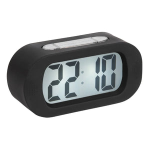 Present Time - Gummy Alarm Clock | Black