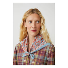 Moismont - India Scarf N°764 Cotton | Blue
