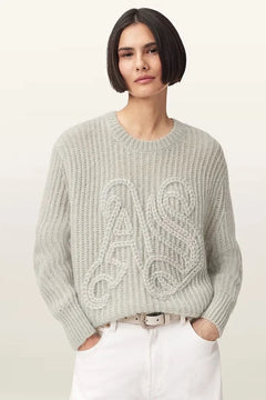 AllSaints Yünlü Kazak CHAIN