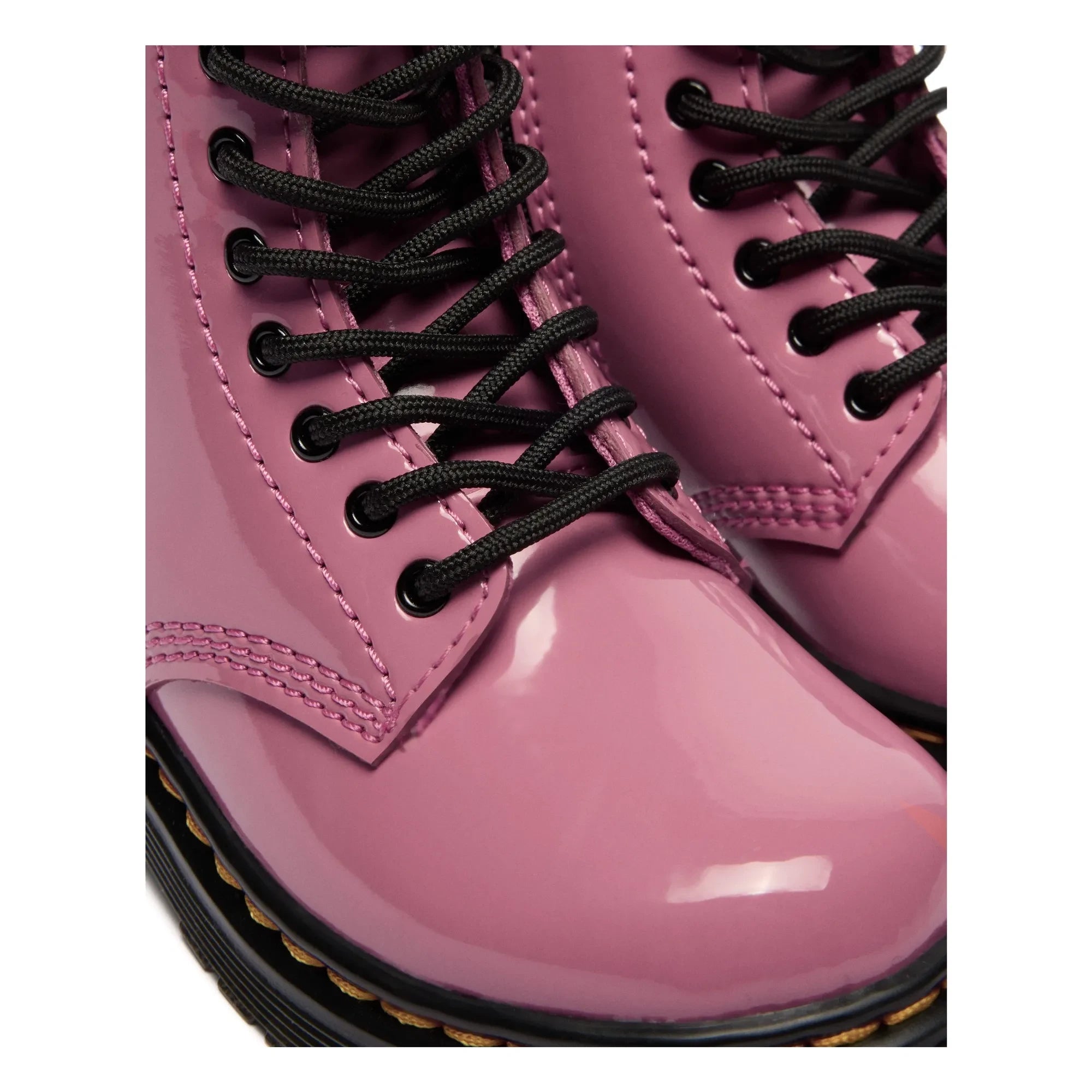 Dr Martens - 1460 J Patent Lace-Up Boots | Pink