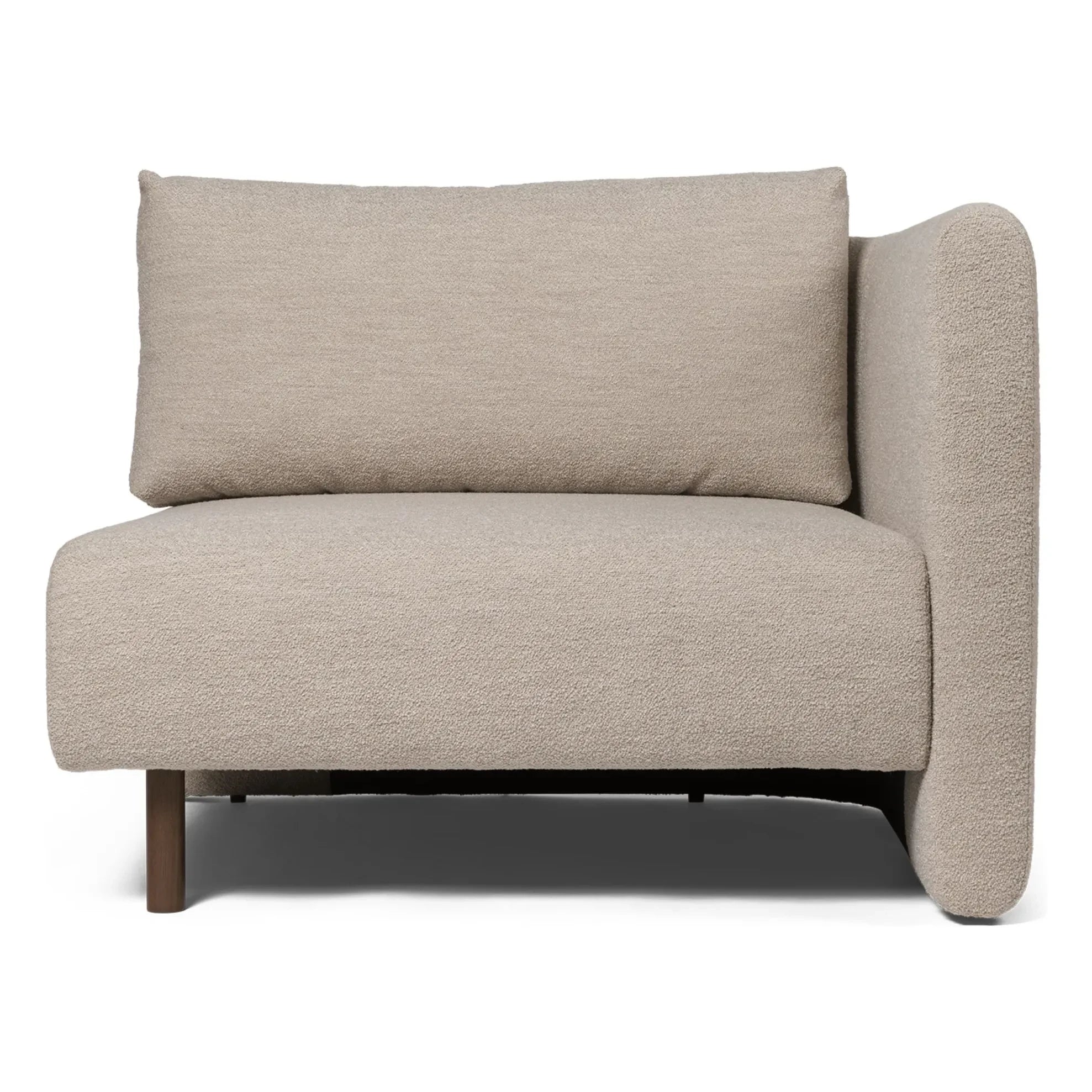 Ferm Living - Dase Bouclé Right Module Sofa | Beige
