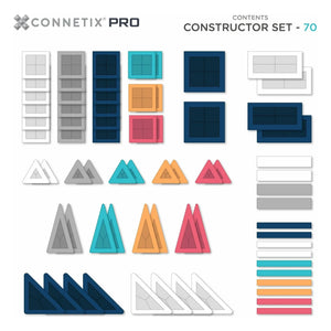 Connetix - PRO Building Set - 70 Pieces