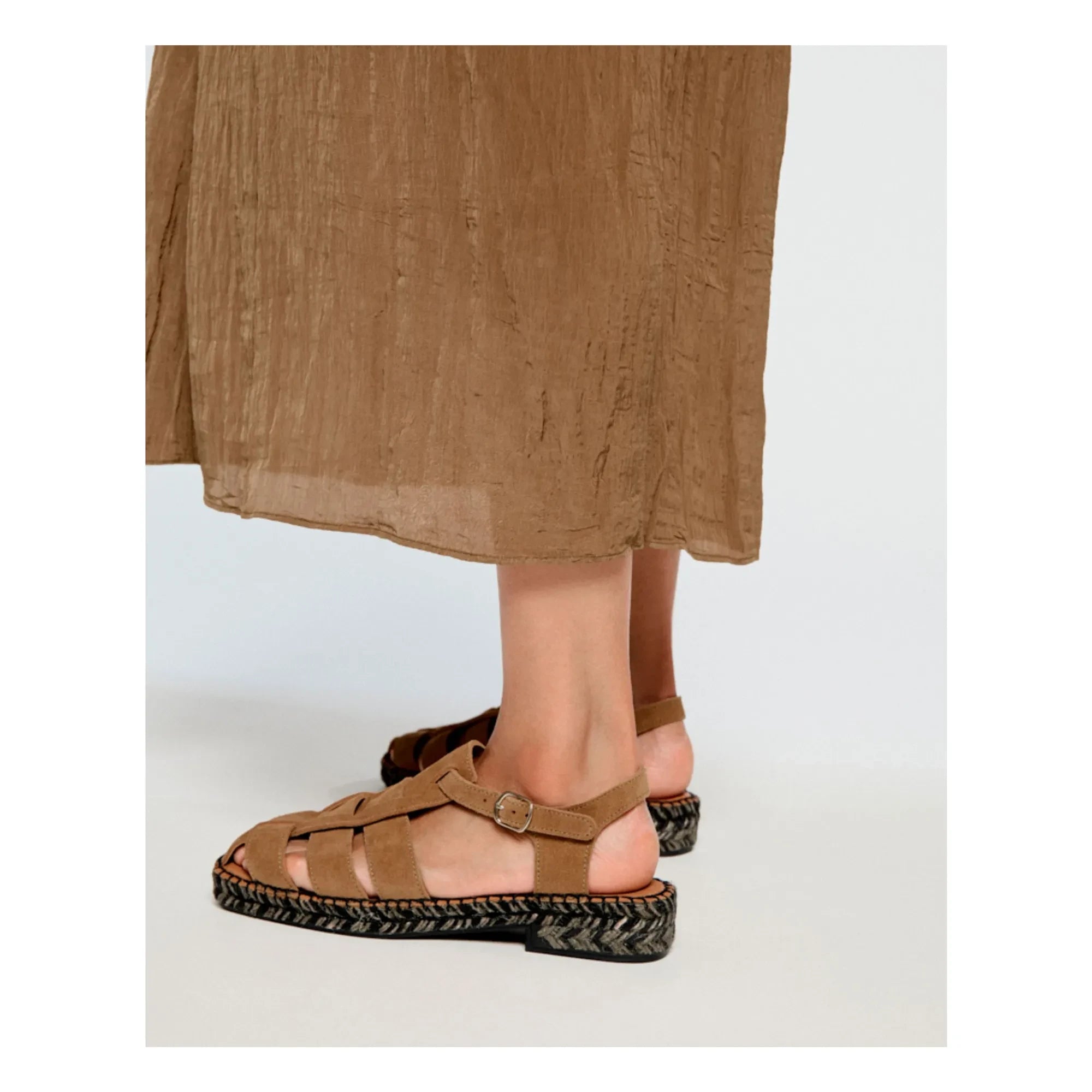 Naguisa - Sativa Sandals | Brown