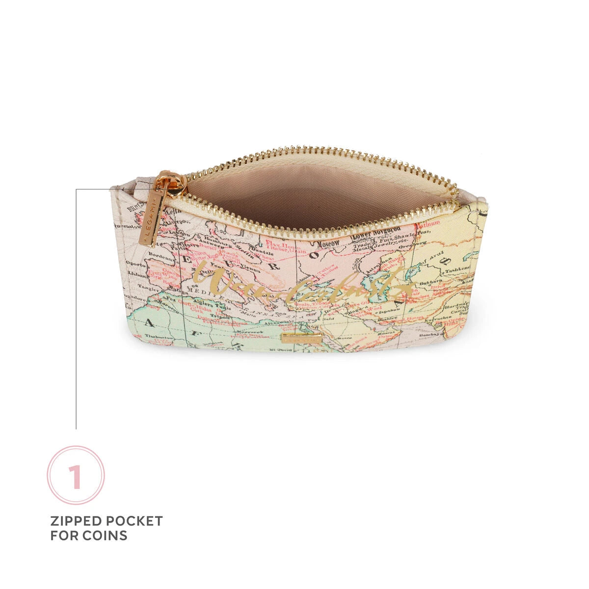 Legami - Travel Card Holder and Coin Purse - What a Card Holder!