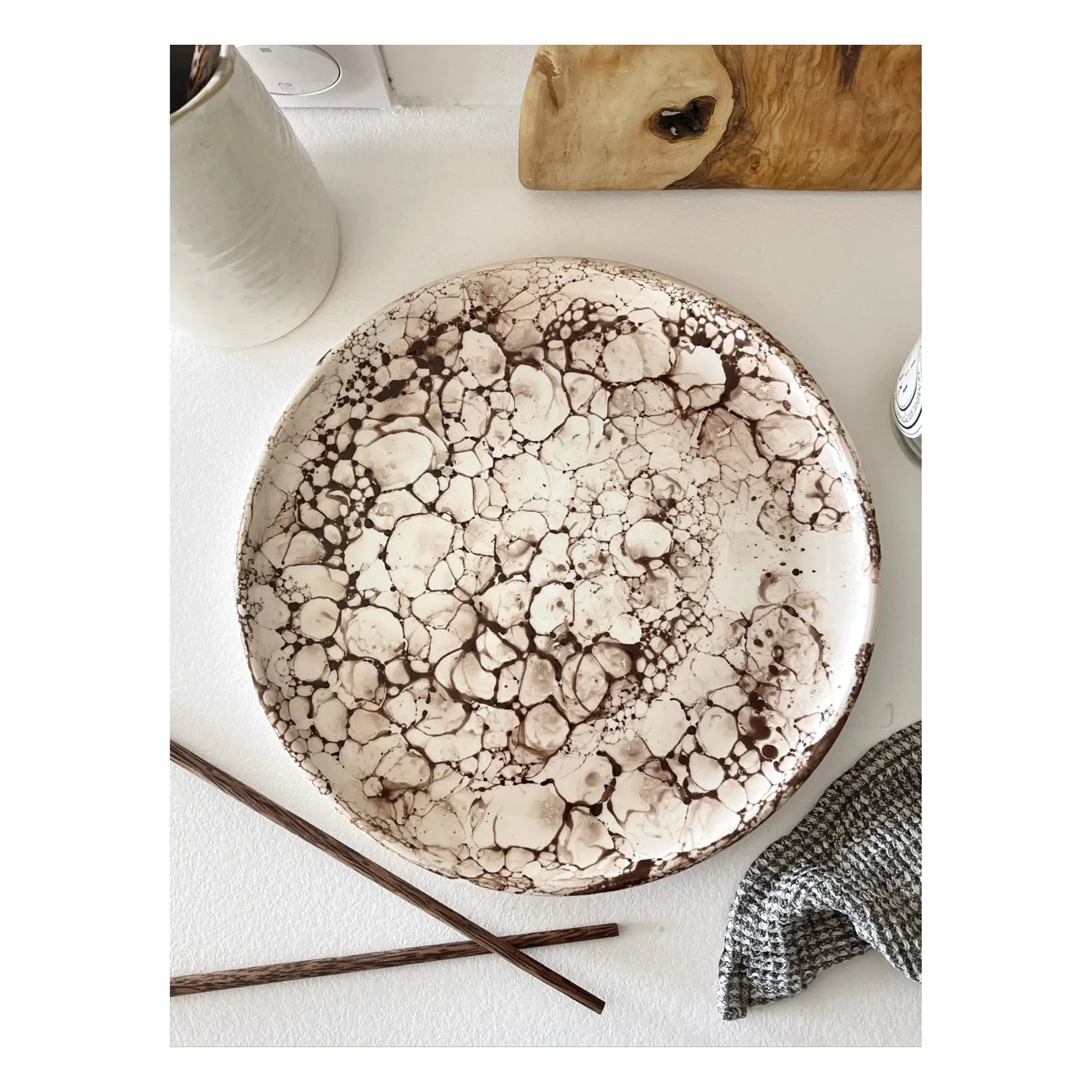 Beldy - Bocca Plate | Chocolate